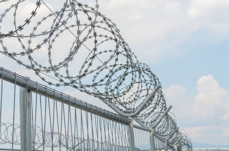 Cyclone Fence Repair detail